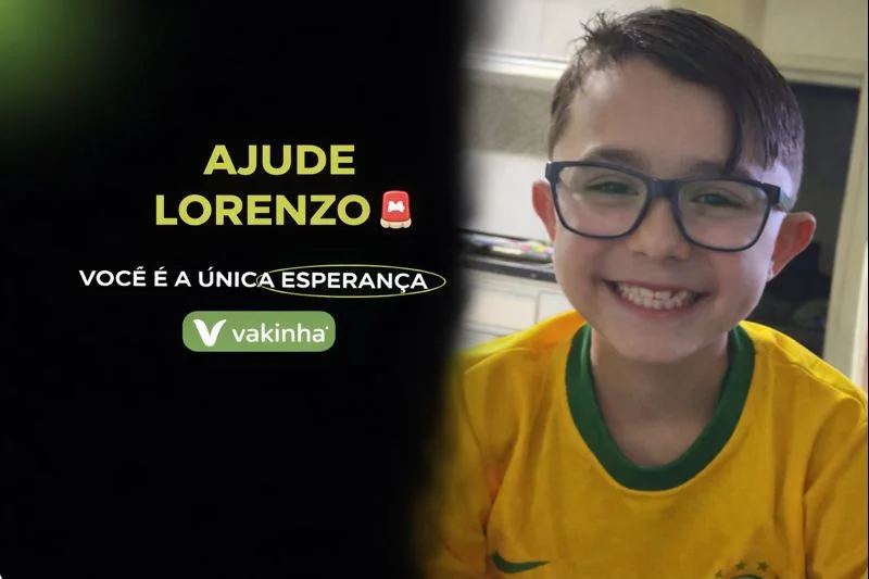 Ajude o Lorenzo a vencer a Distrofia Muscular
